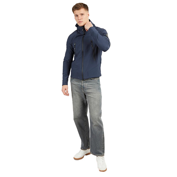 Henleys Herr Expand Soft Shell Jacka M Marinblå Navy M