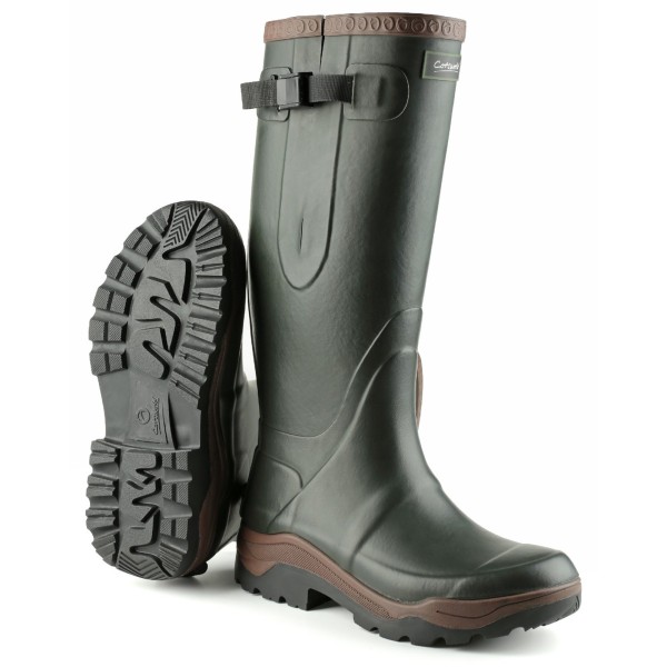 Cotswold Mens Compass Neopren Wellington Boots 8 UK Grön Green 8 UK