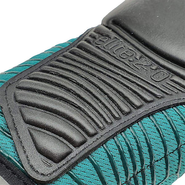 Precision Unisex Adult Elite 2.0 Contact Målvaktshandskar 10 T Teal/Fluorescent Orange/Black 10