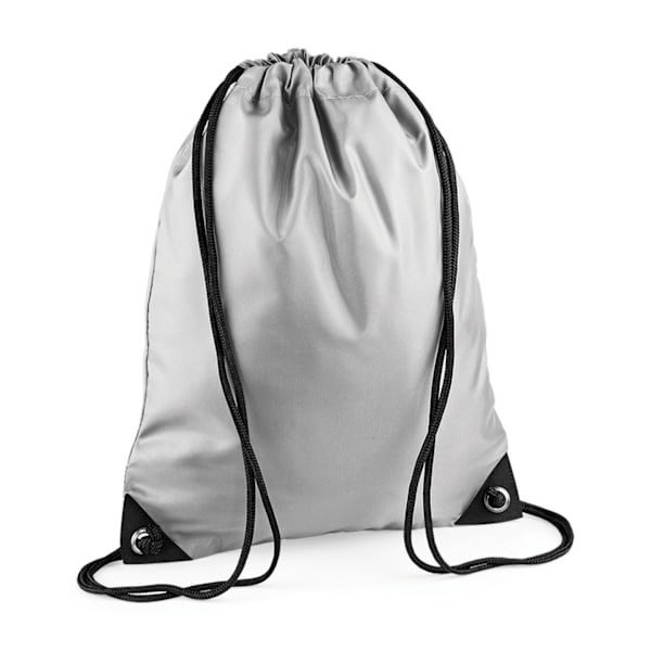 Bagbase Premium dragsnöre väska One Size Silver Silver One Size