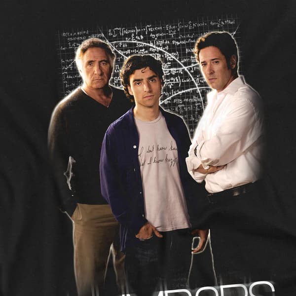 Numb3rs Herr Equations T-Shirt L Svart Black L