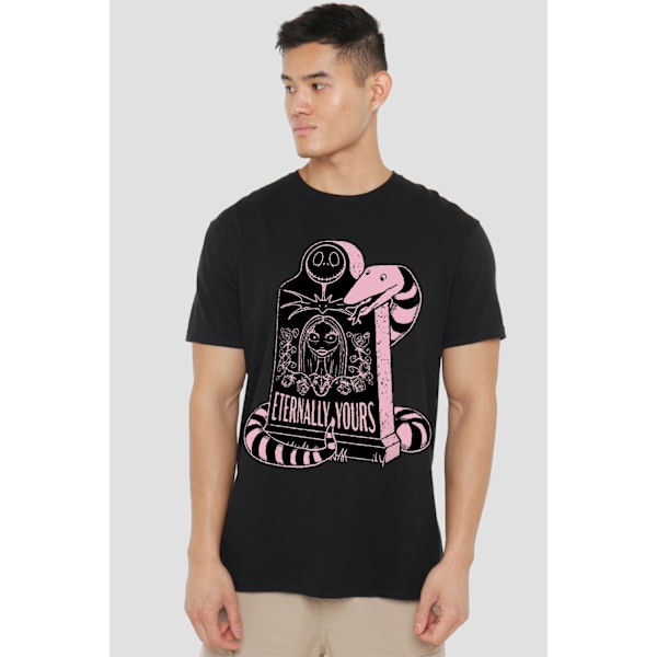 The Nightmare Before Christmas Herr Eternally Yours Alla hjärtans dag Black XXL