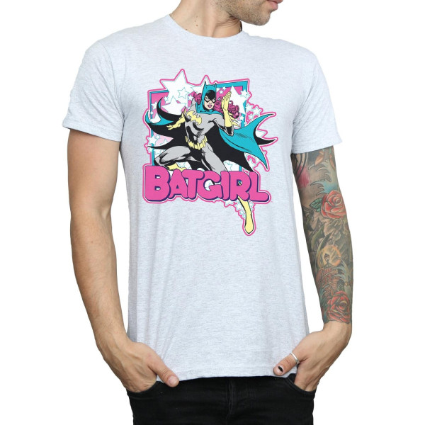 DC Comics Batgirl Leap T-shirt M Sports Grey för män Sports Grey M