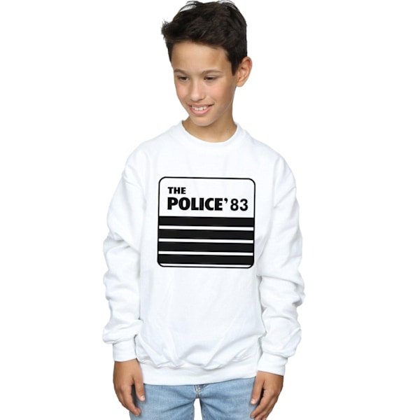 The Police Boys 83 Tour Sweatshirt 5-6 år Vit White 5-6 Years