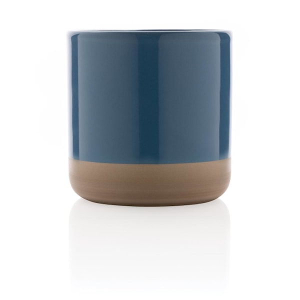 XD Collection Glaserad Keramikmugg 360ml One Size Blå Blue One Size