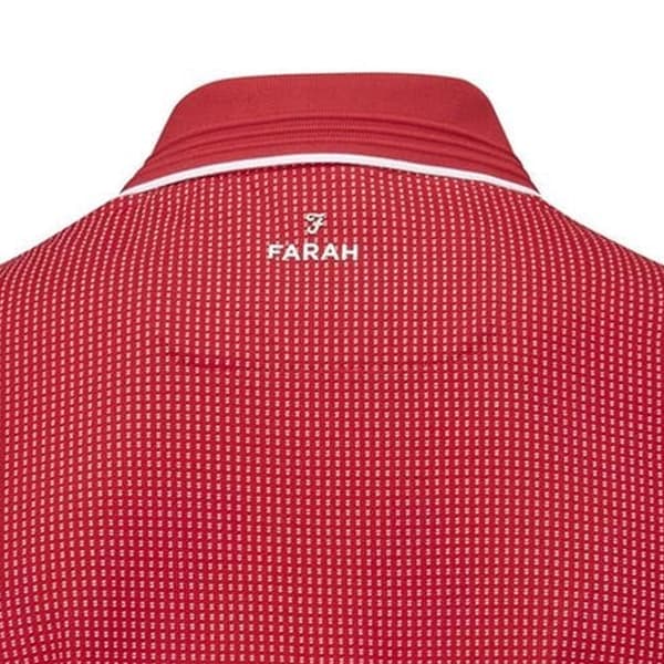 Farah Herr Ferris Pikétröja M Jester Röd/Vit Jester Red/White M