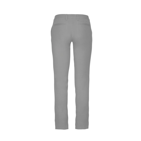 Kariban Dam/Dam Chino Byxor 10 UK Fine Grey Fine Grey 10 UK