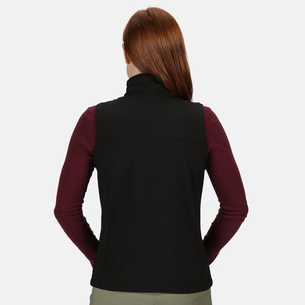 Regatta Professional Dam Softshell Body Warmer 20 Alla All Black 20
