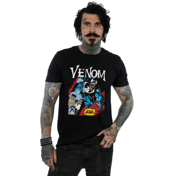 Marvel Venom Läs Våra Läppar T-shirt XL Svart Black XL