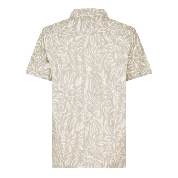 Threadbare Herrskjorta Regular S Ljus Sten Light Stone S
