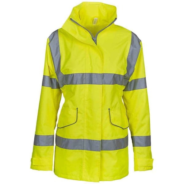 Yoko Dam/Damer Executive Hi-Vis Jacka XXL Gul Yellow XXL