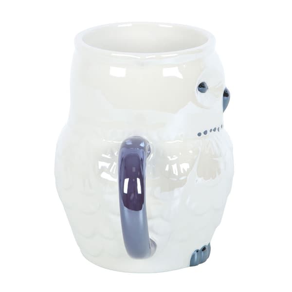 Something Different Iriserande Uggla Mugg One Size Vit/Blå White/Blue One Size
