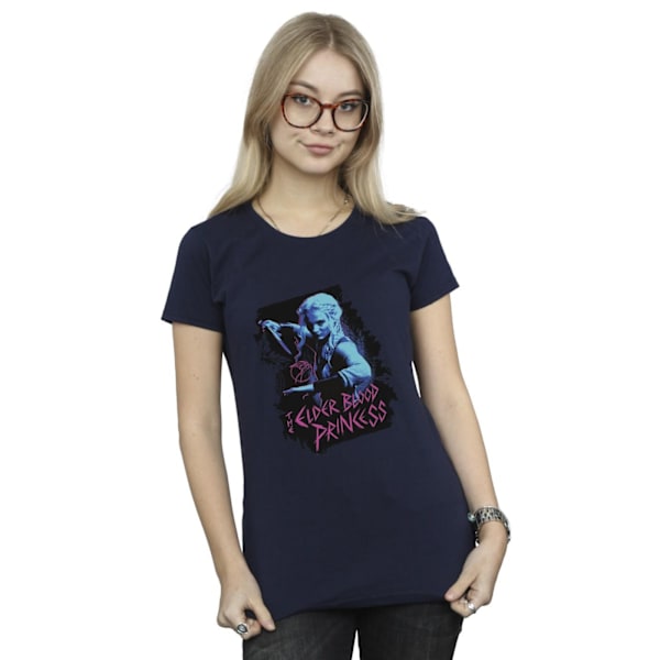 Netflix Dam/Kvinnor The Witcher Ciri Blood Princess Bomull T- Navy Blue XXL