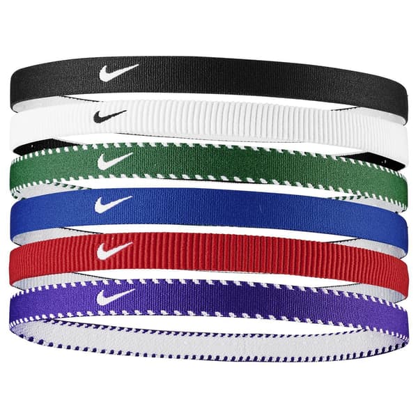 Nike Flexible Classic Hårband (6-pack) One Size Royalblå/ Royal Blue/Red One Size