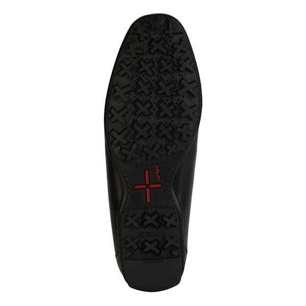Geox Herr U Kosmopolis Läder Grip Mockasiner 7 UK Svart Black 7 UK