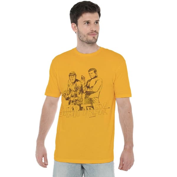 Star Trek Herr Brains & Guts T-Shirt M Guld Gold M