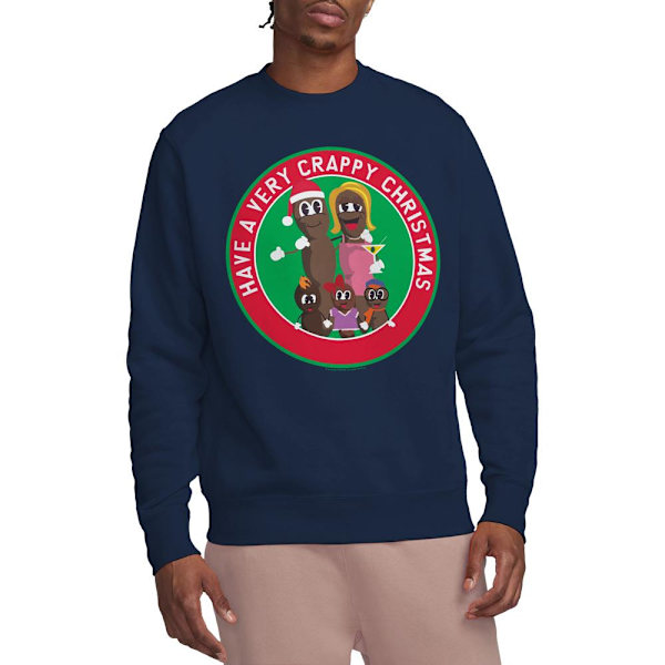 South Park Unisex Vuxen Ha En Riktigt Skitjul Tröja Navy S