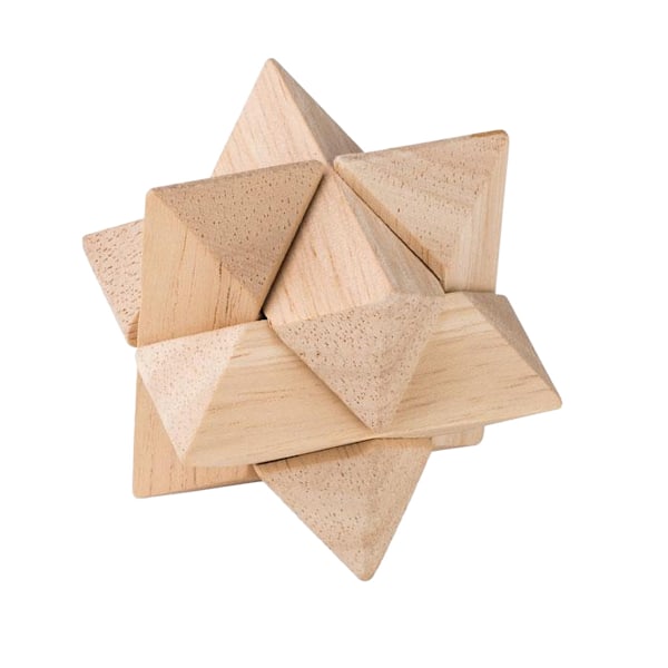 MidOcean Starnats Träpussel Stjärna One Size Trä Wood One Size