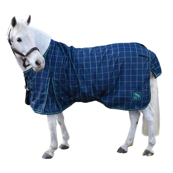 Whitaker Jacob Standard-Neck Lättvikts Hästtäcke 6´ 6 Navy/Green 6´ 6