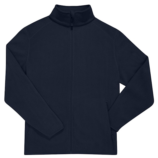 B&C Unisex Vuxen Reset Fleecejacka XL Marinblå Navy XL