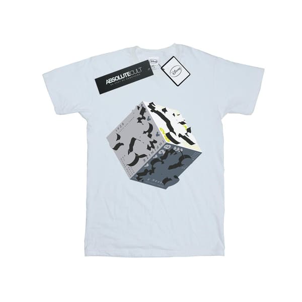 Disney Herr Mickey Mouse Cube T-shirt M Vit White M