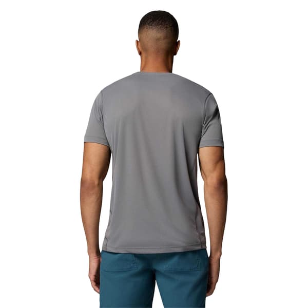 Columbia Herr Zero Rules Performance T-shirt M Grå Grey M