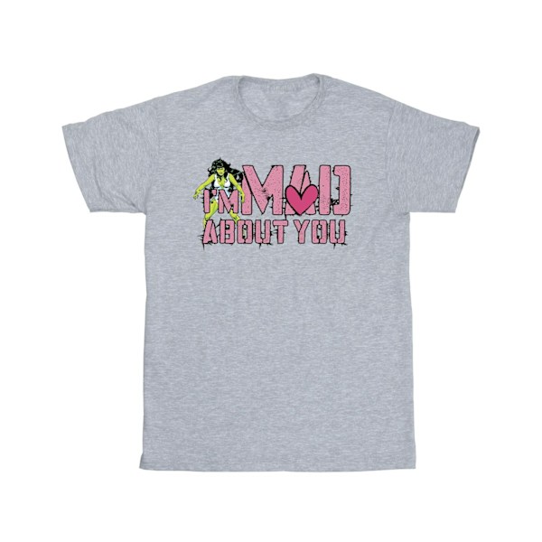 Marvel Boys She-Hulk Mad About You T-Shirt 5-6 år Sports Grå Sports Grey 5-6 Years