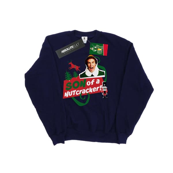 Elf Dam/Dam Son Of A Nutcracker Sweatshirt S Marinblå Navy Blue S