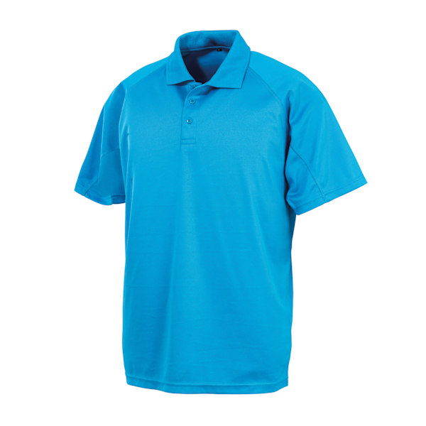 Spiro Unisex Vuxen Impact Performance Aircool Poloshirt M Oce Ocean Blue M