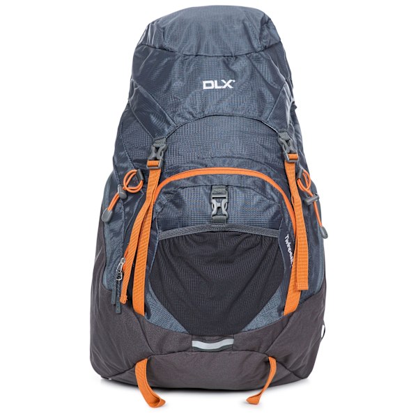 Trespass Twinpeak 45 Litre DLX Vandringsryggsäck/Ryggsäck En Storlek Flint One Size