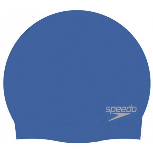 Speedo Unisex cap i silikon för vuxna One Size Blå Blue One Size