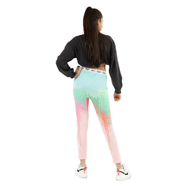 Hype Girls Drips Leggings 5-6 år Flerfärgad Multicoloured 5-6 Years