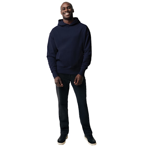 Iqoniq Unisex Vuxen Yoho Återvunnen Bomull Relaxed Fit Hoodie XS Navy XS