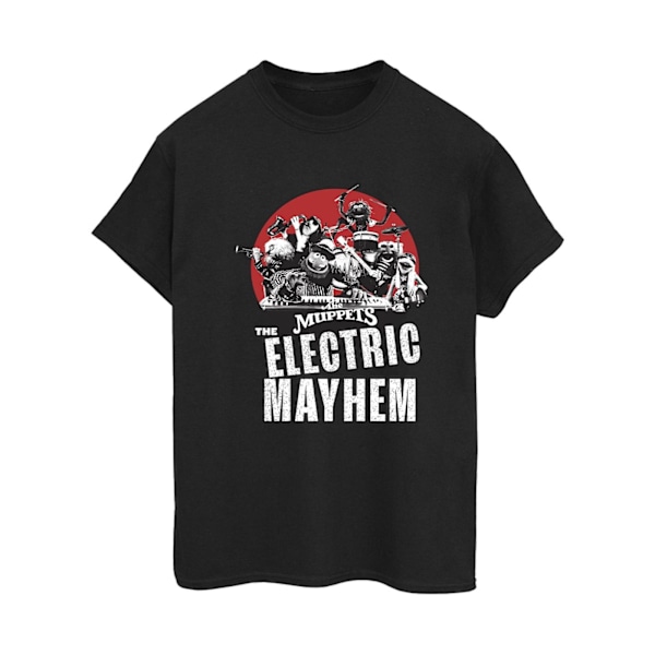 The Muppets Dam/Kvinnor Mayhem Bomulls Boyfriend T-Shirt 3XL B Black 3XL