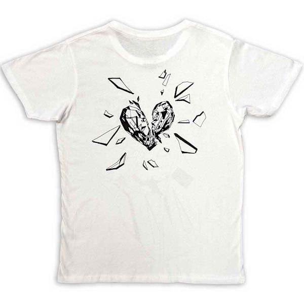 The Rolling Stones Unisex Adult Hackney Diamonds Outline Logo T-shirt White M