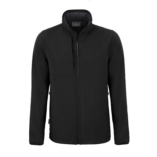 Craghoppers Mens Expert Basecamp Soft Shell Jacka L Svart Black L