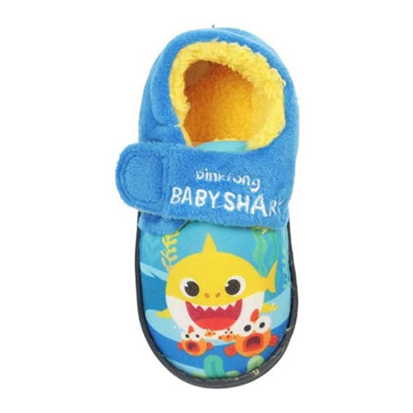 Pinkfong Pojkar Baby Shark Tofflor 8 UK Barn Blå Blue 8 UK Child