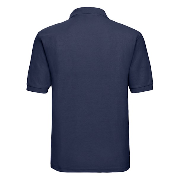 Russell Herr Poloskjorta i Polycotton Pique XS French Navy French Navy XS