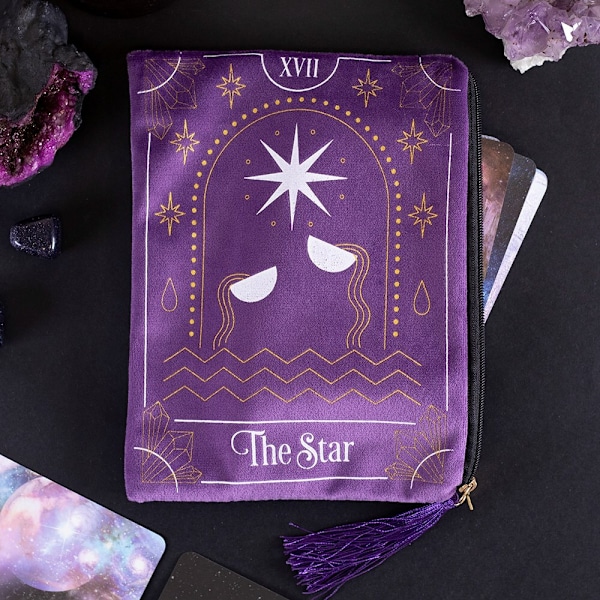 Something Different The Star Zipper Pouch One Size Lila Purple One Size
