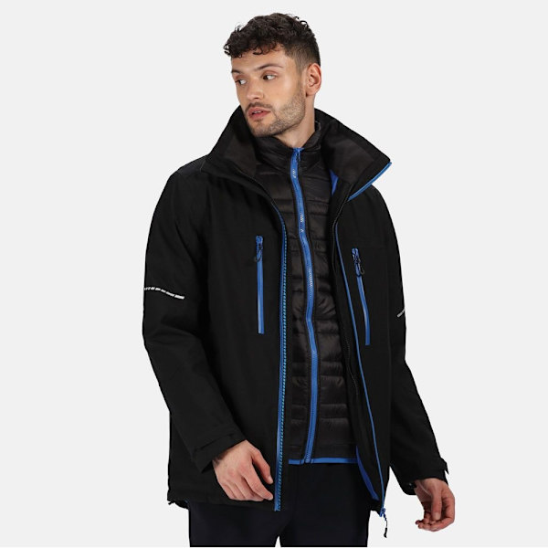 Regatta Professional Herrjacka XL Svart/Oxfordblå Black/Oxford Blue XL