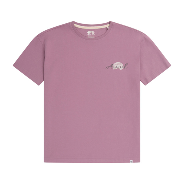 Animal Dam/Dam Leena Ekologisk Bomull Boxy T-shirt 6 UK Gra Grape 6 UK