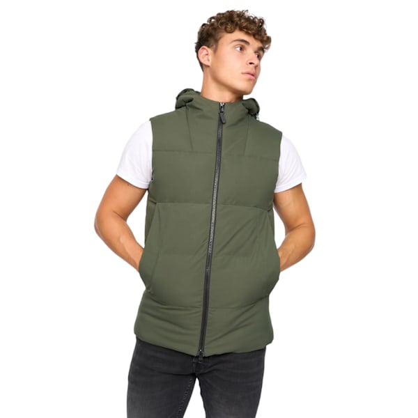 Crosshatch Hanjo Väst Herr M Oliv Olive M