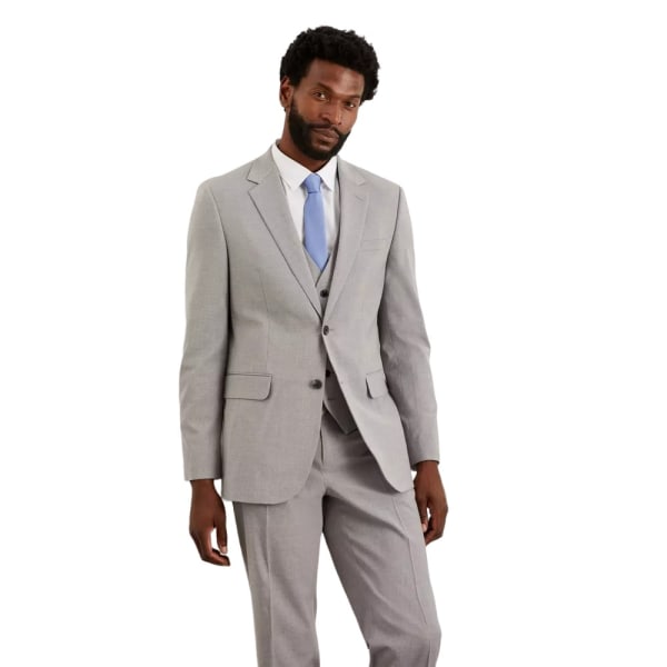 Burton Mens Essential skräddarsydd kostymjacka 42L ljusgrå Light Grey 42L