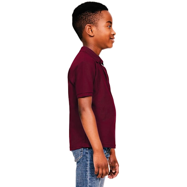 Casual Classic Barn/Barn Polo 5-6 år (116 cm) Maroon Maroon 5-6 Years (116cm)