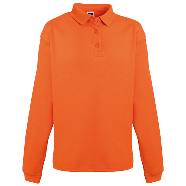 Russell Europe Herr Heavy Duty Krage Sweatshirt L Orange Orange L