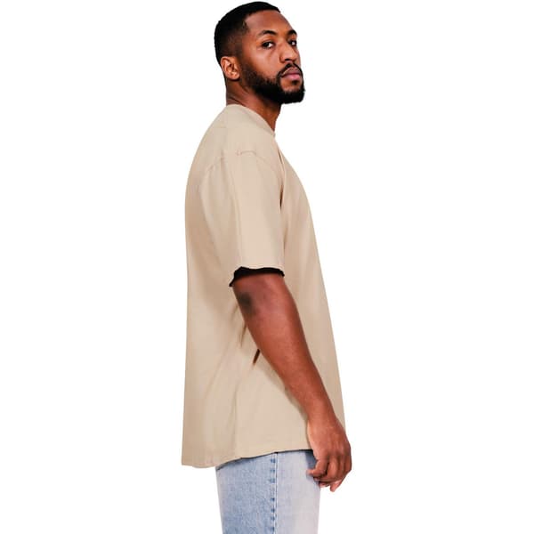 Casual Classics Herr Core Ringspun Bomull Tall Oversized T-Shir Ecru L