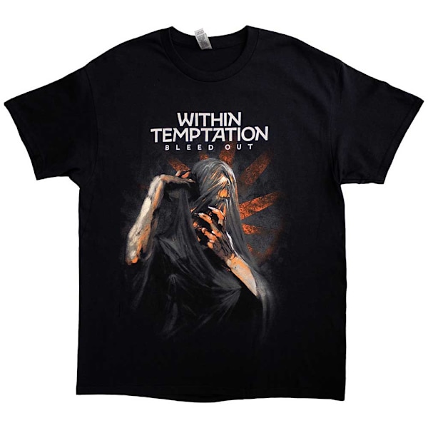 Within Temptation Unisex Vuxen Bleed Out Album Bakre Tryck T-Shi Black XXL