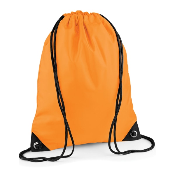 Bagbase Premium Dragstring Bag One Size Fluorescerande Orange Fluorescent Orange One Size