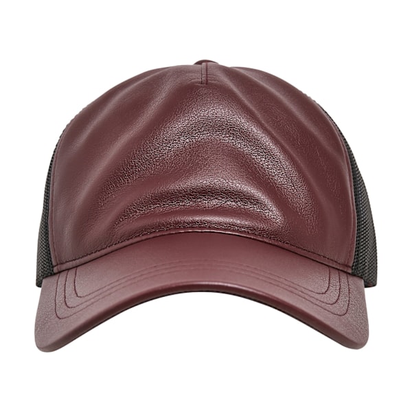 Flexfit Unisex Trucker Cap, En Storlek, Maroon/Svart Maroon/Black One Size