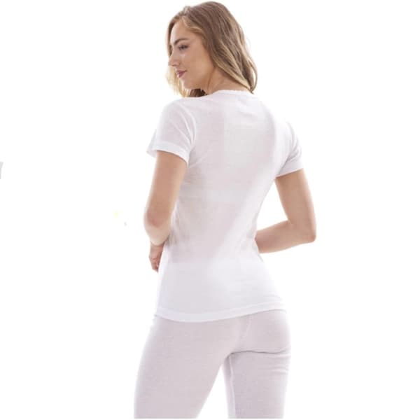 Heatforce Kortärmad Termotopp för Dam (3-pack) M White M